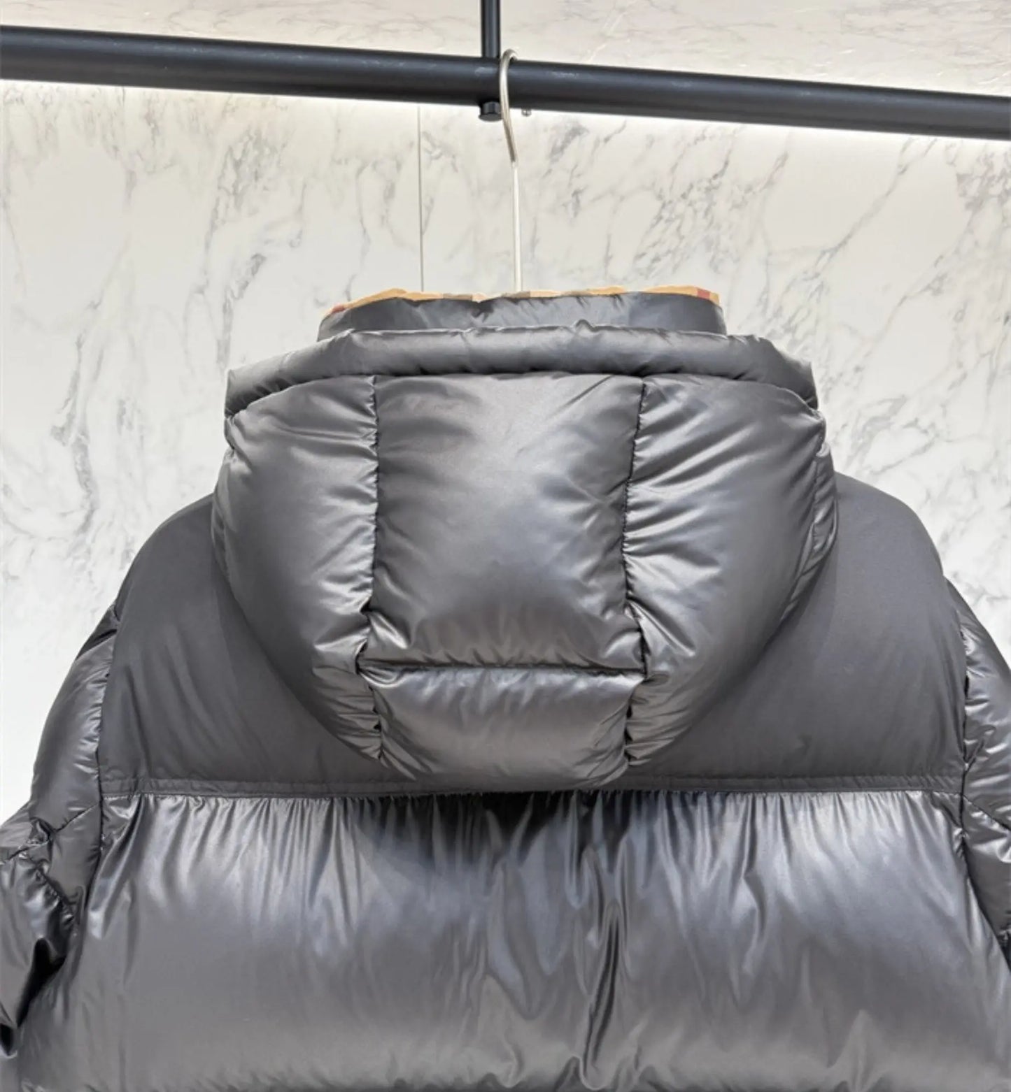 Doudoune matelassée à capuche Burberry