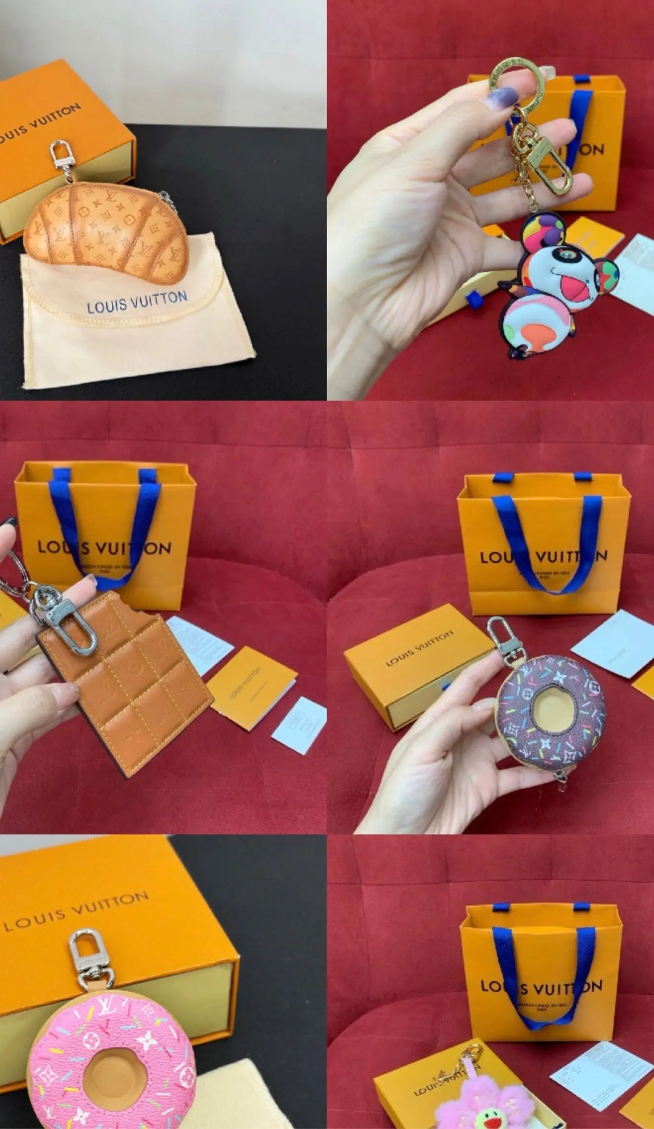 PACK 12 Bijoux Sacs LV Louis vuitton