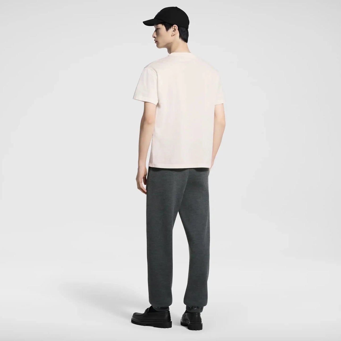 Tee-shirt Damier en piqué de coton