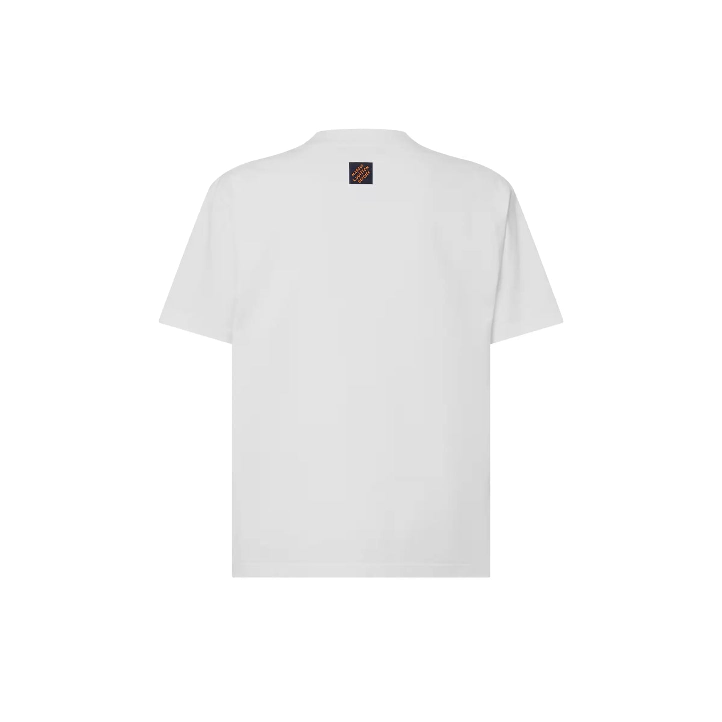 Tee-shirt à manches courtes avec signature ornementée