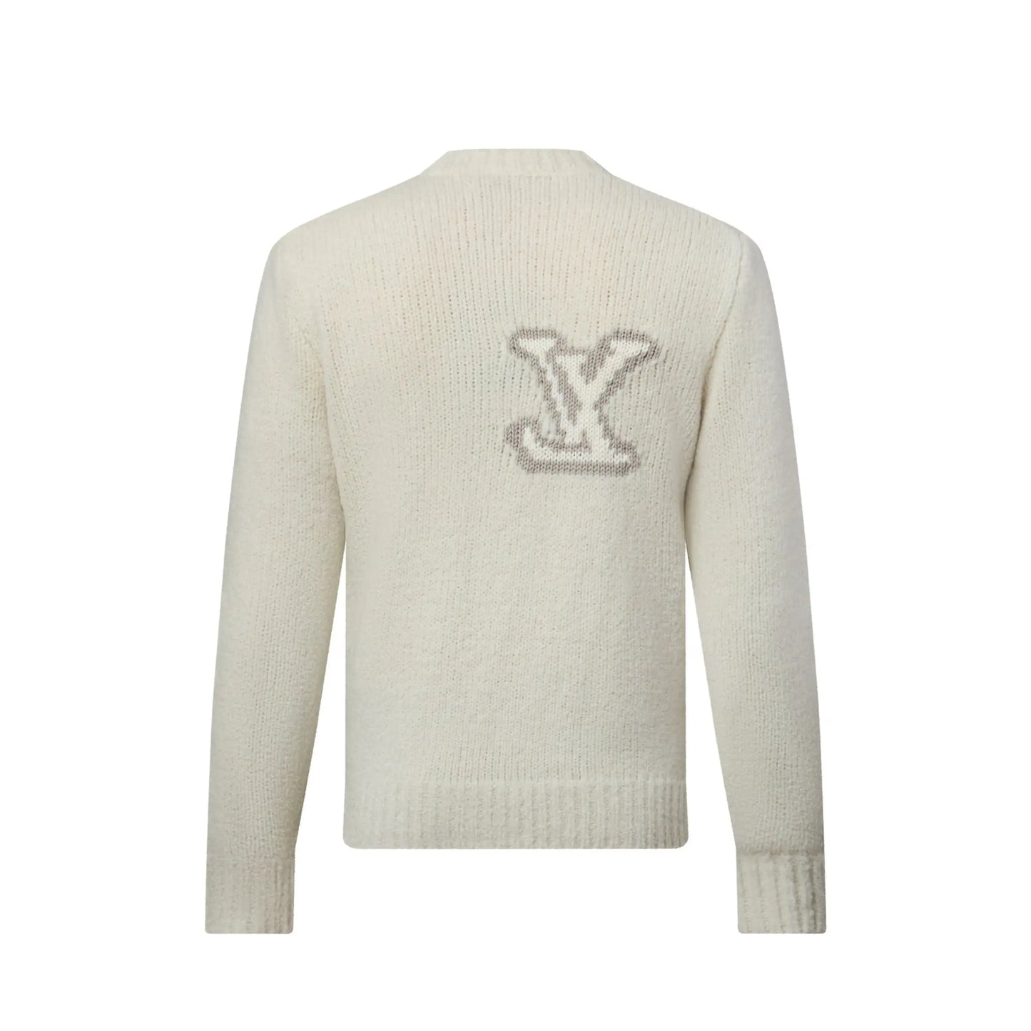 Pull à col rond LV Intarsia