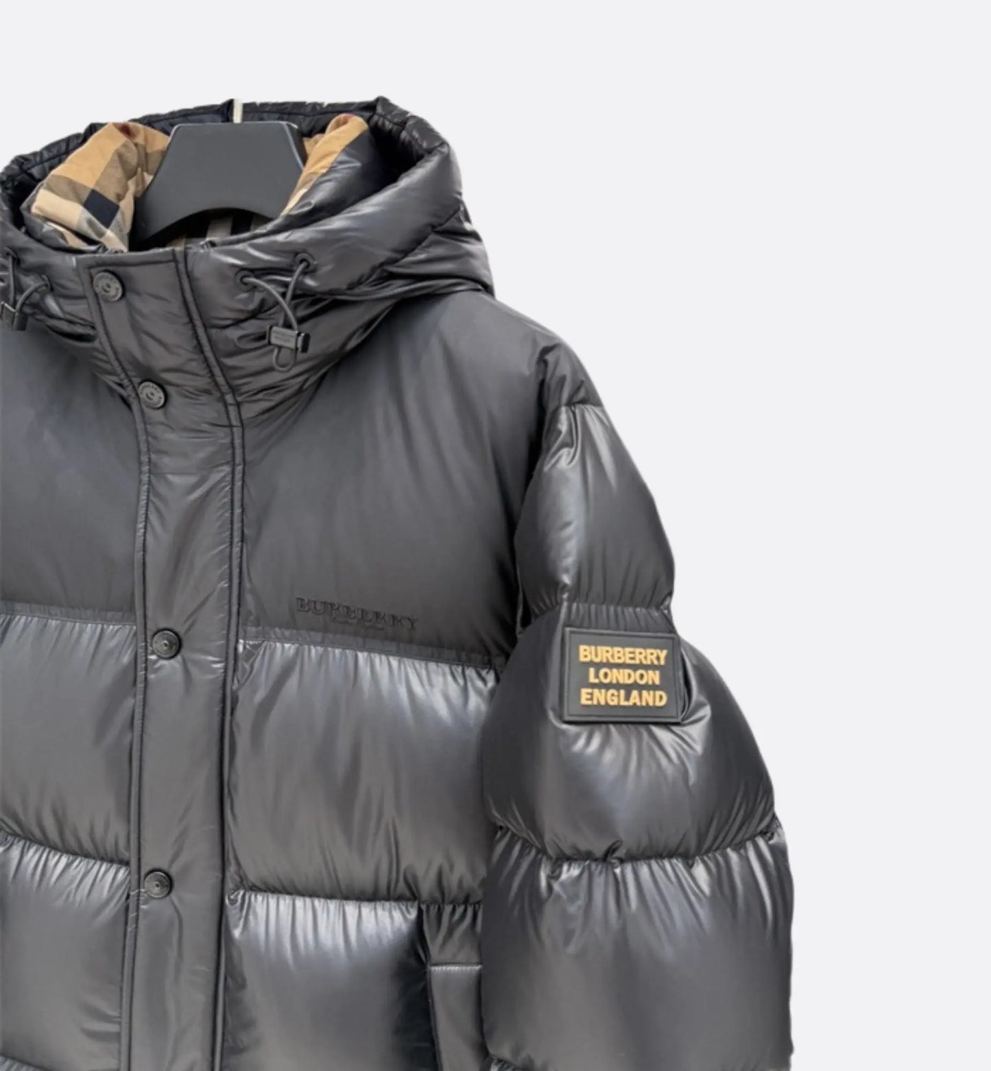 Doudoune matelassée à capuche