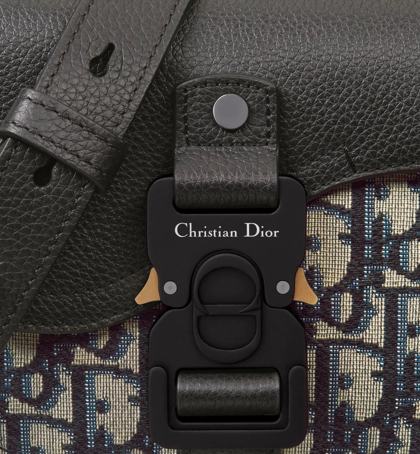 Mini sac Messenger à rabat Saddle dior