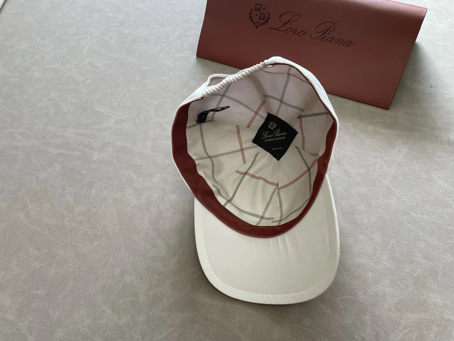 Casquette LP Loro Piana