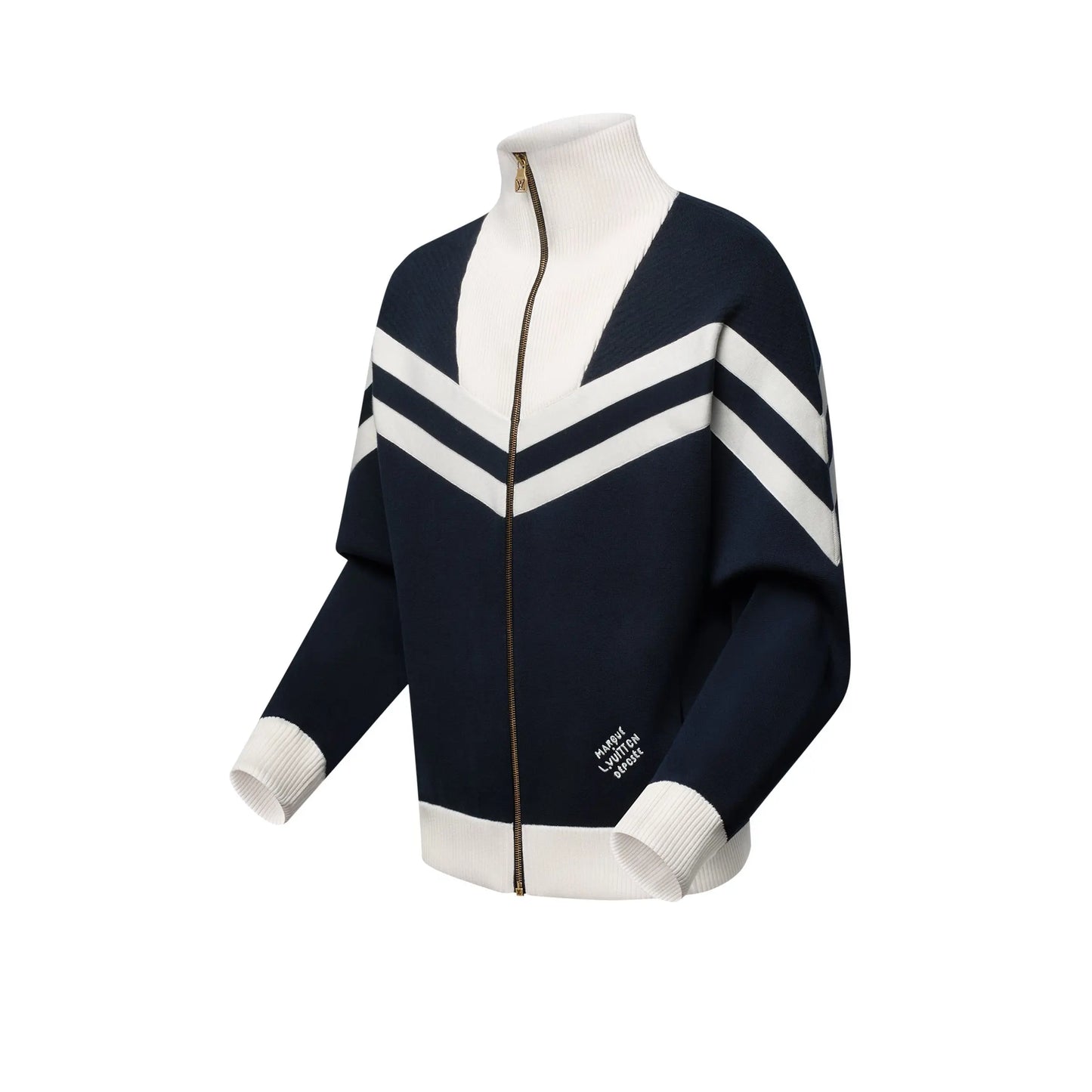 Blouson marin en maille de coton