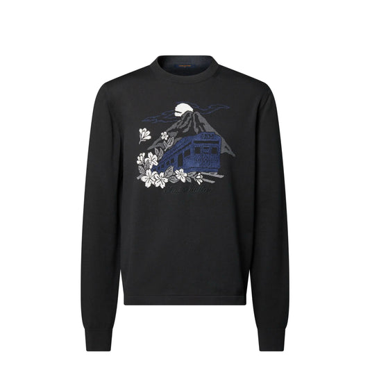 Haut manches longues en maille