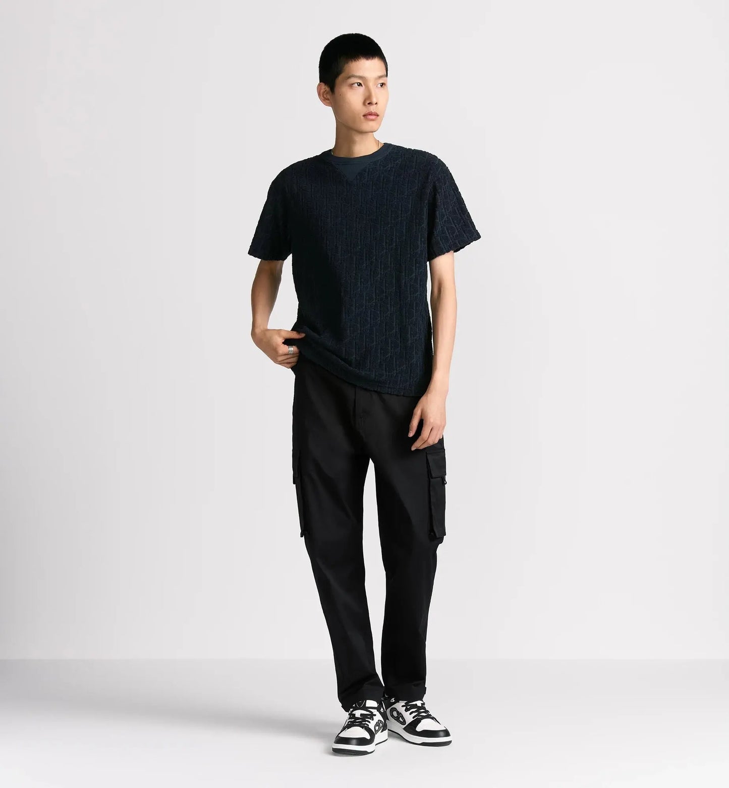 T-shirt CD Oblique, coupe relax