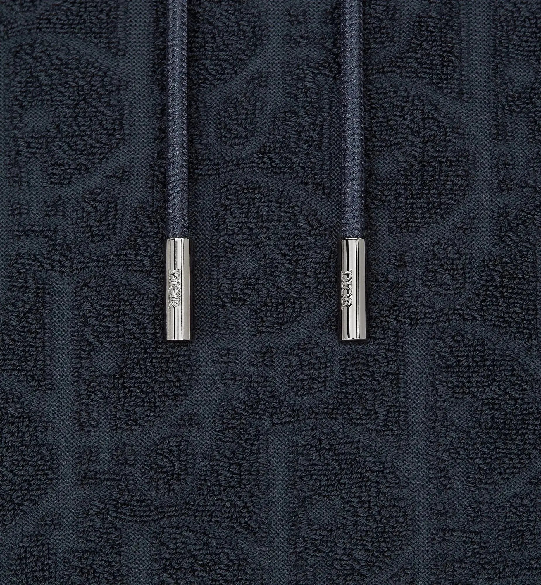 Sweatshirt à capuche CD Oblique, coupe relax Dior