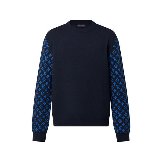 Pull à col rond Monogram en cachemire mélangé Louis vuitton