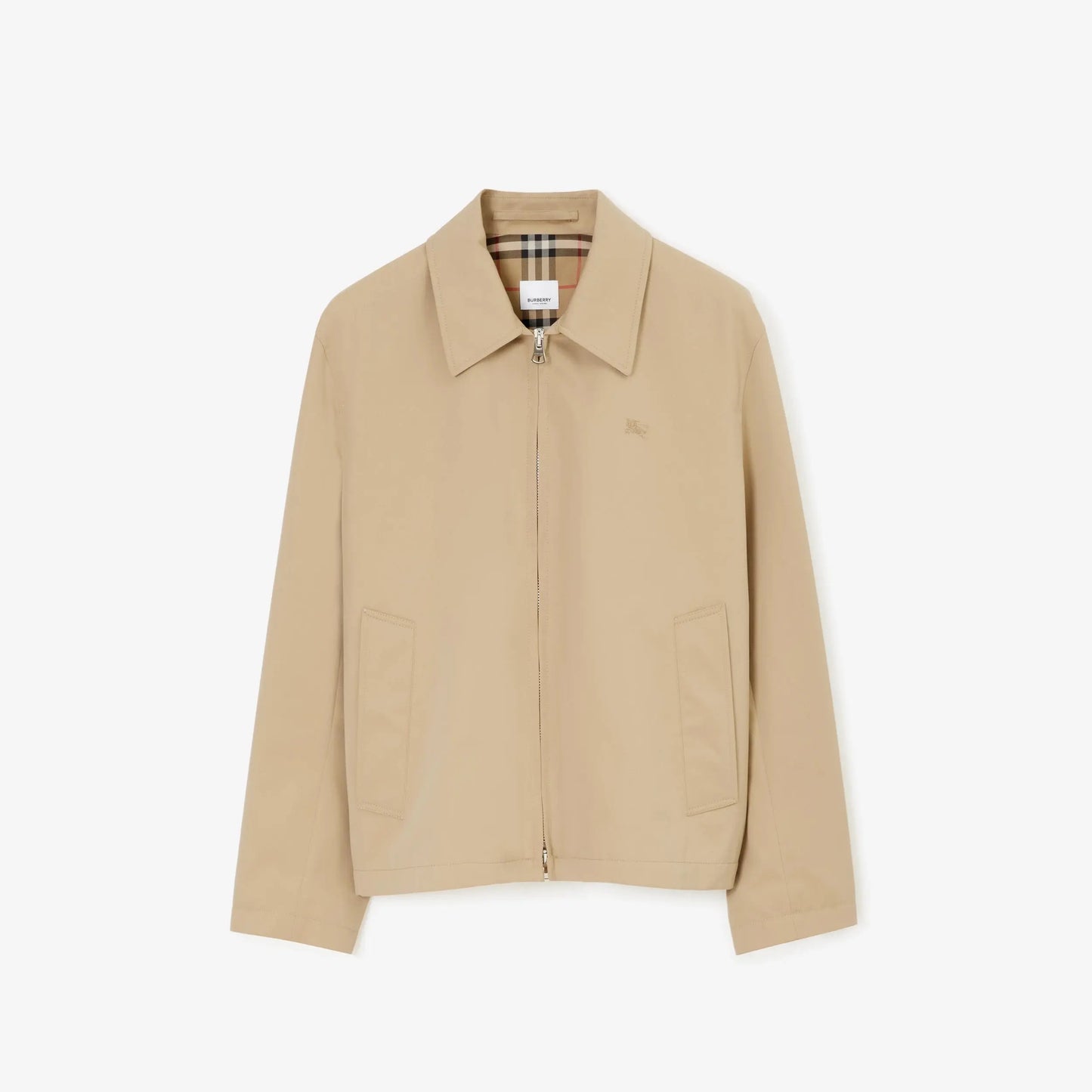Veste Harrington en gabardine