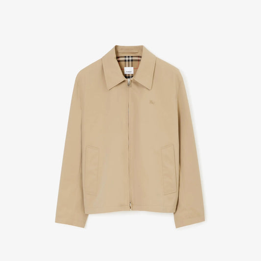 Veste Harrington en gabardine