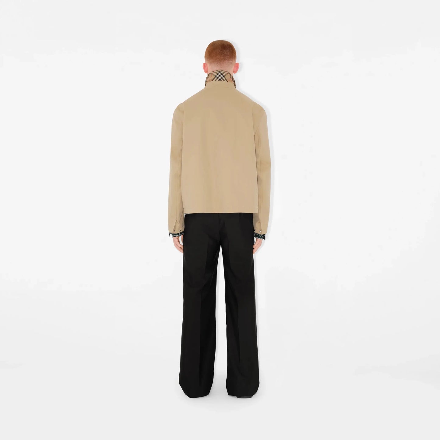 Veste Harrington en gabardine