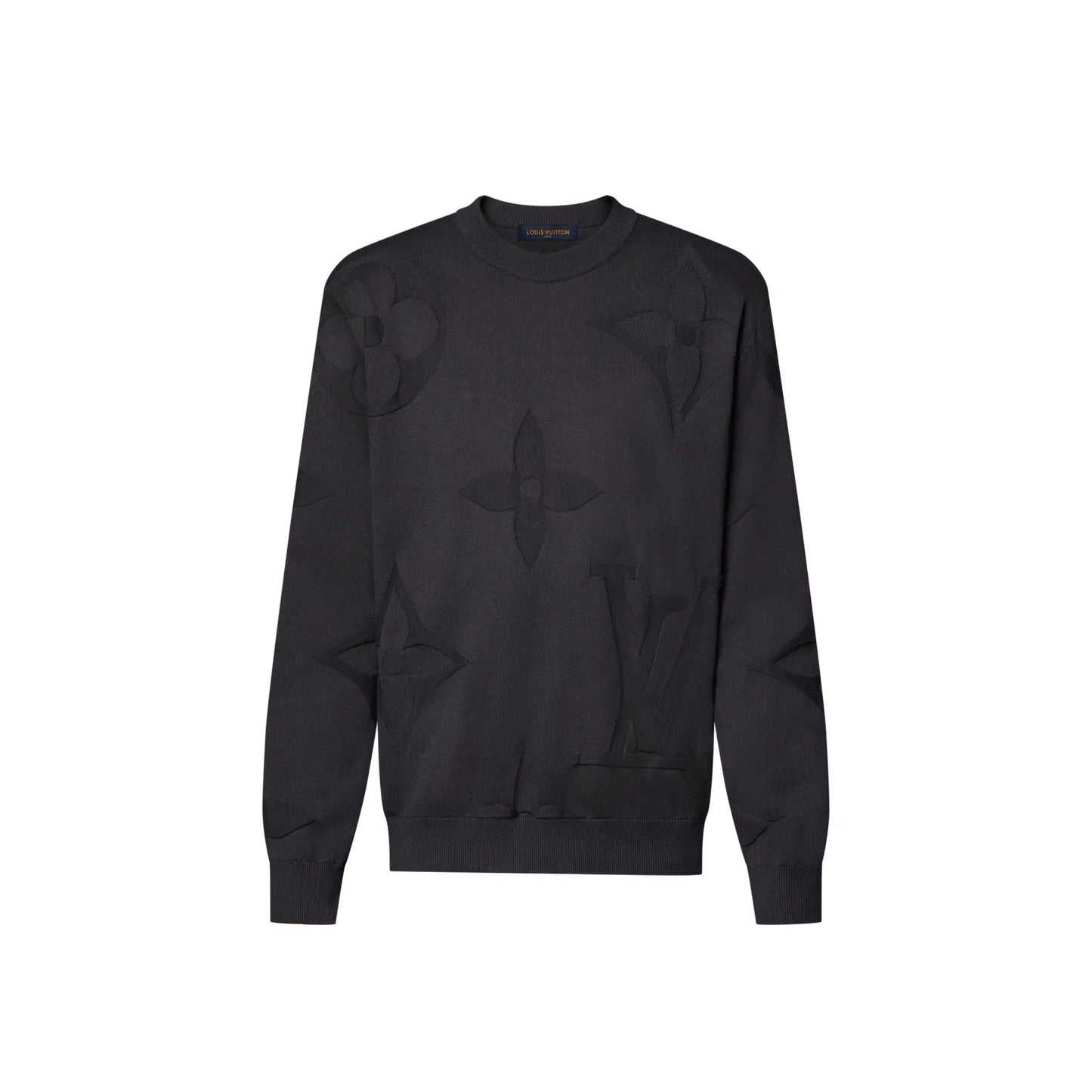 Tee-shirt Monogram manches longues en coton