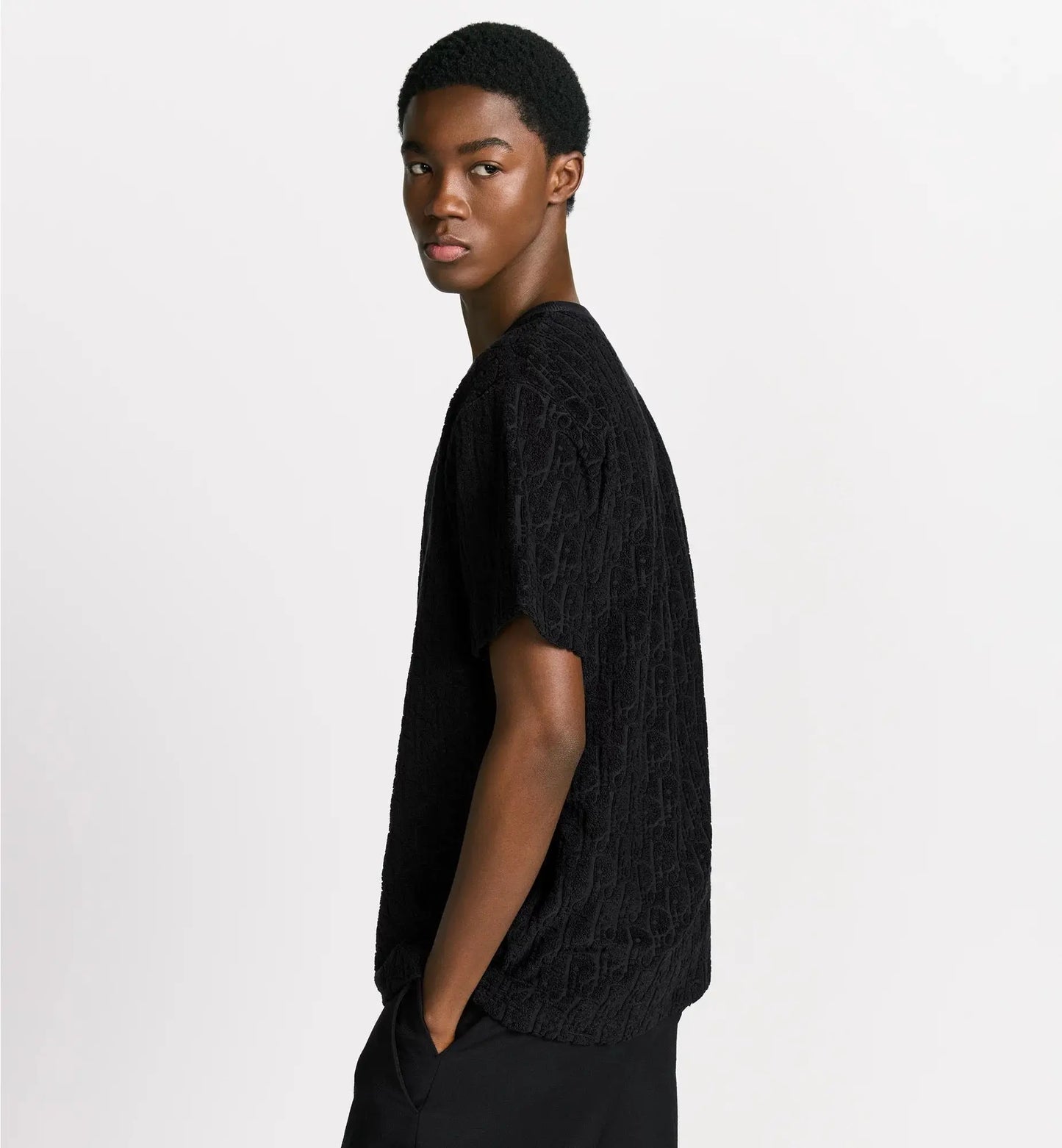 T-shirt Dior Oblique, coupe relax