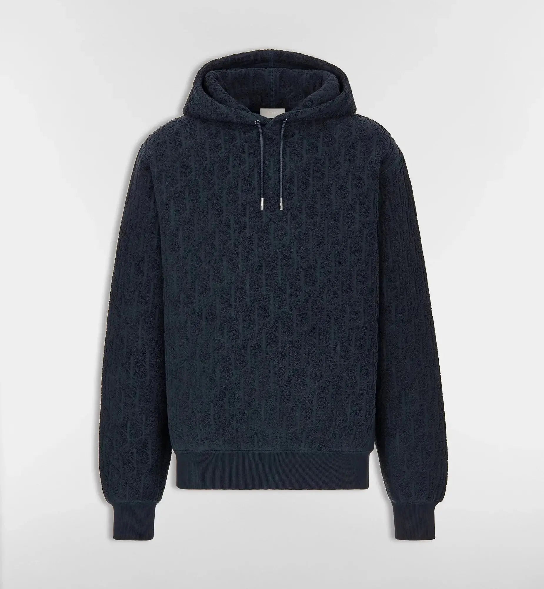 Sweatshirt à capuche CD Oblique, coupe relax Dior